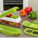 Razatoare multifunctionala cu 11 piese pentru fructe si legume