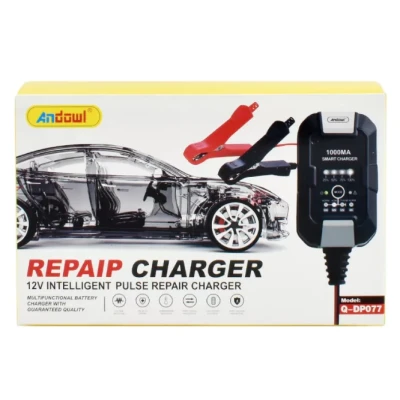 Redresor Baterie DP077 Incarcator Digital Cu Display Pentru Masina Si Motocicleta 12V