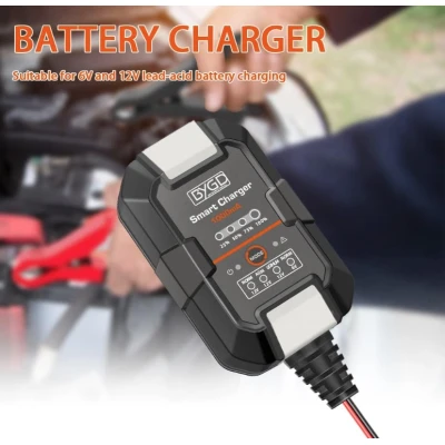 Redresor Baterie DP077 Incarcator Digital Cu Display Pentru Masina Si Motocicleta 12V