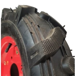 Roata MOTOCULTOR 400-8 flansa rosie MX283