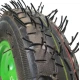 Roata roaba 350-8 cu rulment SPITE VERDE MX278