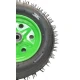 Roata roaba 350-8 cu rulment SPITE VERDE MX278