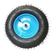 Roata roaba 400-8 pentru ax SUBTIRE 16'' Albastra MX274