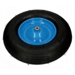 Roata roaba 400-8 pentru ax SUBTIRE 16'' Albastra MX274
