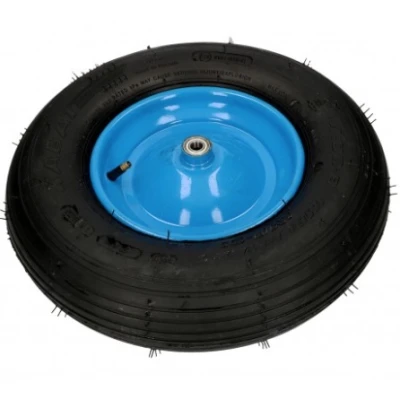Roata roaba 400-8 pentru ax SUBTIRE 16'' Albastra MX274