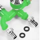 Robinet de apa cu dubla iesire de 1/2 inch interfata universala