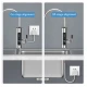 Robinet Electric Instant Inox cu Display si Rotire 360 grade