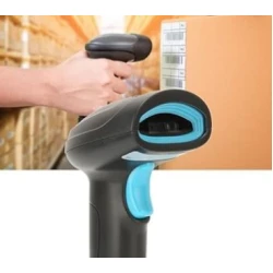 Scaner Coduri de Bare 1D 2D si QR Q-SM55B Negru-Albastru
