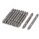 Set 10 Biti de impact cu 2 capete 65mm prindere 1/4 hexagonal 65mm Xph2