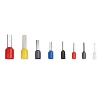 Set 1200 conectori de sertizare pentru cabluri Multicolori