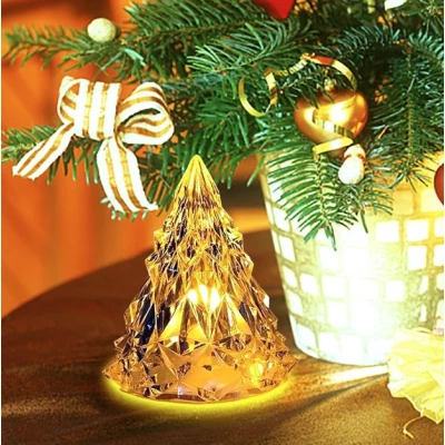 Set 12 Mini Lumina Decorativa in forma de Iceberg pentru Craciun