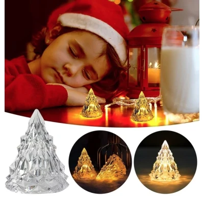 Set 12 Mini Lumina Decorativa in forma de Iceberg pentru Craciun