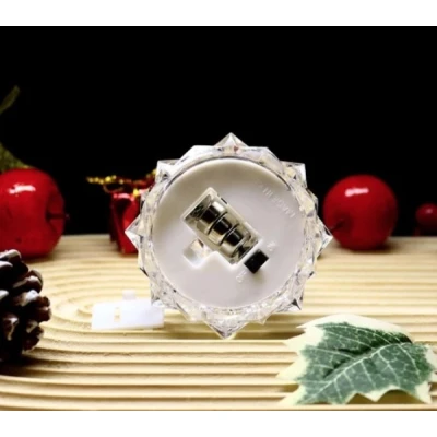 Set 12 Mini Lumina Decorativa in forma de Iceberg pentru Craciun
