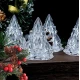 Set 12 Mini Lumina Decorativa in forma de Iceberg pentru Craciun