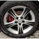 Set 20 capace prezoane 17" NEGRE din Silicon pentru jante