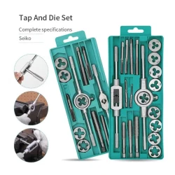 Set 20 piese filiere si tarozi trusa plastic