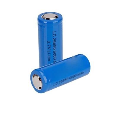 Set 2 Acumulator 26650 ART FAT  BLUE 6800mAH 3.7V