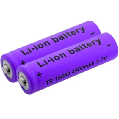 Set 2 Acumulatori MOV  Li-Ion ART 18650 4800 mAh 3.7V cu varf