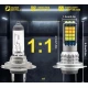 Set 2 Becuri Auto cu 30 Led H7 temperatura 6000k putere 90W 8500LM Fara Ventilator