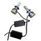 Set 2 becuri auto H11 LED A8, 100W, 15000 Lumeni, Lumina alba 6000k