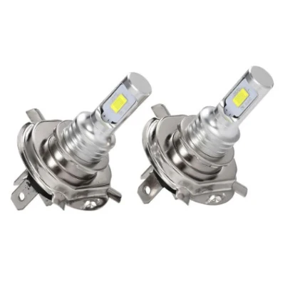 Set 2 Becuri auto H4 3570 cu doua faze 12 LED SMD putere 80W temperatura 6000K