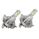 Set 2 Becuri auto H4 3570 cu doua faze 12 LED SMD putere 80W temperatura 6000K