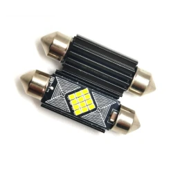 Set 2 Becuri Auto LED Canbus Interior 31 mm Alb