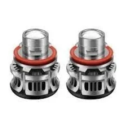 Set 2 becuri auto V6 H11, 100W, 6000K, 5200 lumeni, 0700