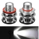 Set 2 becuri auto V6 H11, 100W, 6000K, 5200 lumeni, 0700