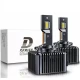 Set 2 Becuri D3s Auto LED 6500k 110W/Set Canbus Carcasa Neagra