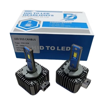 Set 2 Becuri D Series D1S LED 35W 10000 Lm 6500K