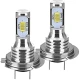 Set 2 becuri LED AUTO H7 3570 XL de ceata putere 80W 4000 lumeni temperatura 6000-6500K