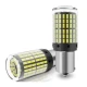 Set 2 Becuri LED Canbus 1156 Pozitie Galben BA15S P21W  180 GRADE 144 LED-uri
