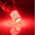 Set 2 Becuri LED Canbus 1156 Pozitie Rosu BA15S P21W 144 LED-uri