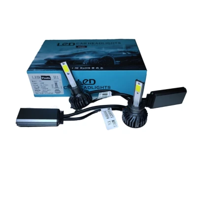 Set 2 Becuri Led H1 F2 COB Canbus 100W Lumina Alb-Rece 12.000 Lumeni  
