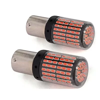 Set 2 Becuri LED ROSU cu anulator 