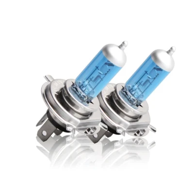 Set 2 becuri Pegasus H4 cu doua faze Skyline Xenon Look auto-tec halogen