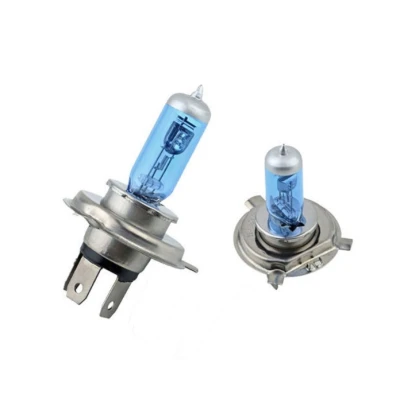 Set 2 becuri Pegasus H4 cu doua faze Skyline Xenon Look auto-tec halogen
