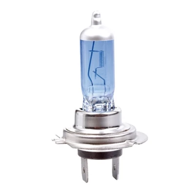 Set 2 becuri Pegasus H7 Skyline Xenon Look auto-tec halogen putere 55W 1500 lumeni temperatura 5000K