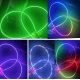 Set 2 benzi acrilice 110cm si 35cm, lumina ambientala auto RGB, alimentare USB