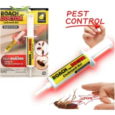 Set 2 Bucati X Solutie Gel pentru Gandaci RoachDoctor cu Efect Imediat  Foarte Eficienta - MD