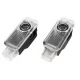 Set 2 Holograme LED cu LOGO AUDI pentru Portiere