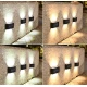 Set 2 Lampi Solare de Perete cu 3 led Iluminare Sus Jos