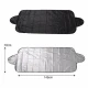 UB Set 2 Prelata protectie parbriz cu 2 fete Iarna / Vara 70 x 145 cm