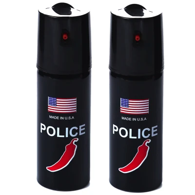 Set 2 Spray POLICE paralizant de buzunar cu Chilli