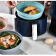 Set 2 Tavi Silicon pentru Air Fryer Friteuza Prajit Copt Pliabile
