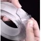 Set 3 Banda Ivy Grip 3 CM x 300 CM din SILICON transparent dublu adeziva incolora JK