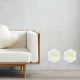 Set 3 Lampi Hexagonale LED Cob cu telecomanda si Butoane individuale