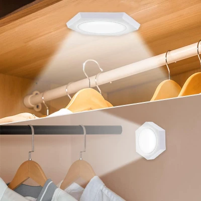 Set 3 Lampi Hexagonale LED Cob cu telecomanda si Butoane individuale