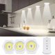 Set 3 Lampi Hexagonale LED Cob cu telecomanda si Butoane individuale